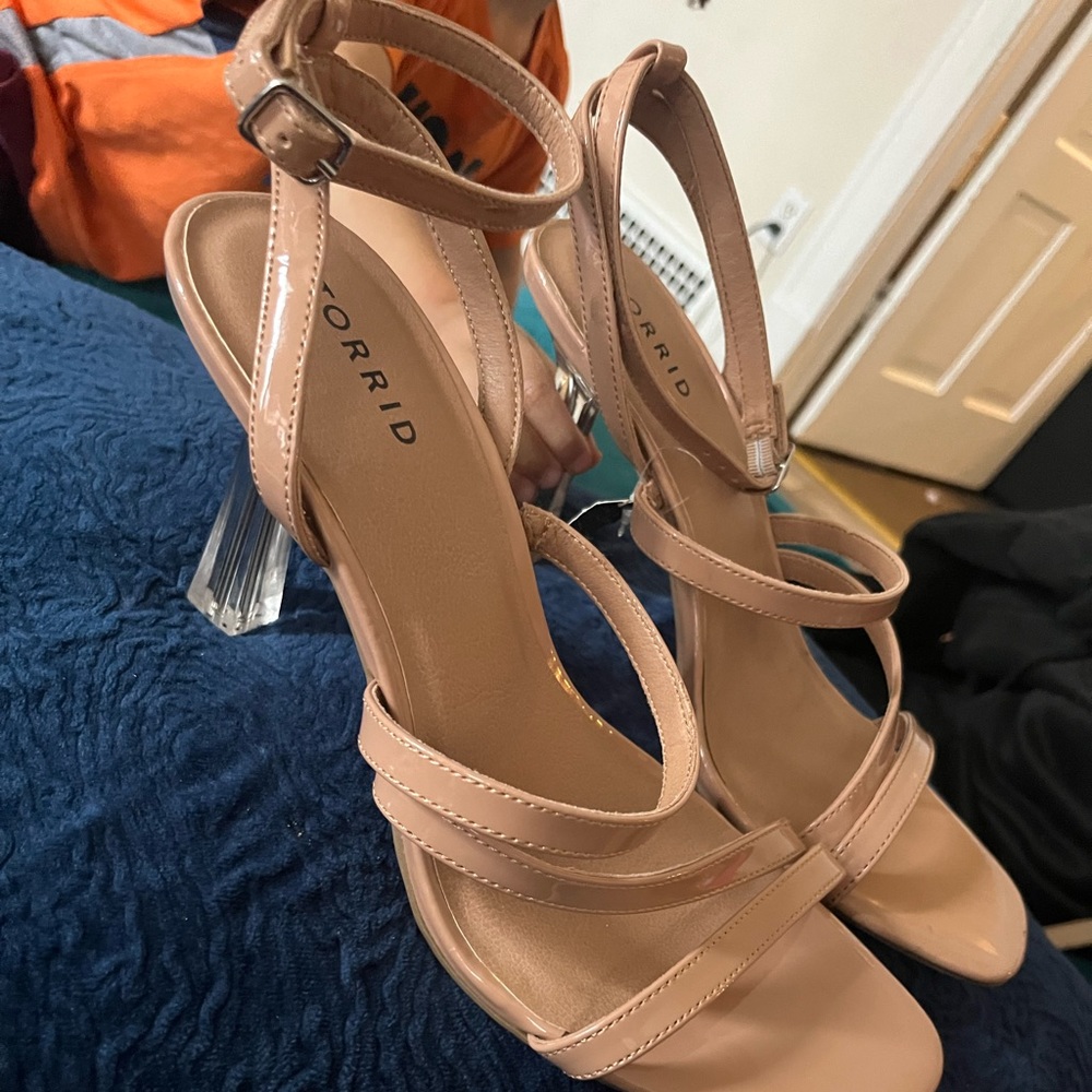 New torrid heels with clear heel